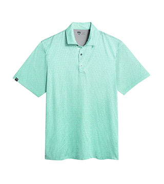 Vacationer Printed Short Sleeve Polo