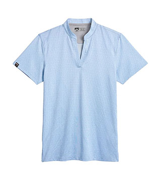 1795A - Women's Vacationer Printed Short Sleeve Polo