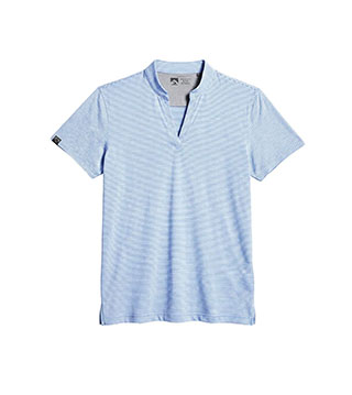 1855SA - Women's Optimist II Microstripe Short Sleeve Polo