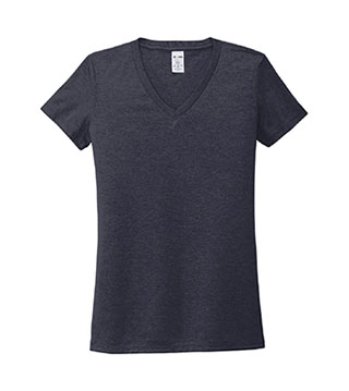 AL2018 - Ladies' Tri-Blend V-Neck Tee