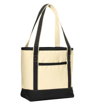 Medium Cotton Canvas Boat Tote