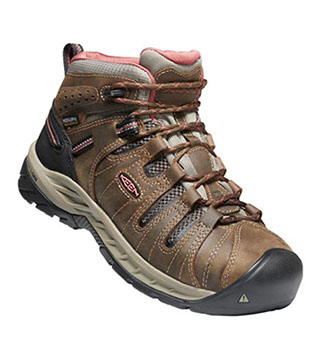 BOOT-1025246 - Women's Flint II MID Waterproof Boots - Cascade Brown/Brick Dust