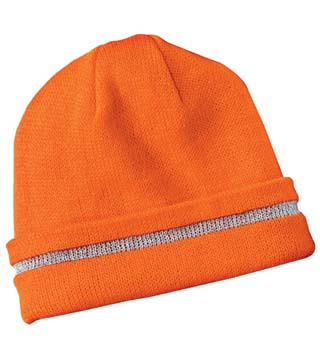 CS800 - Enhanced Visibility Beanie with Reflective Stripe