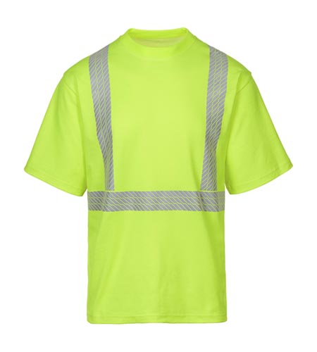 ICO-B-002 - ANSI 2 Cotton Rich T-Shirt - Segmented Stripe