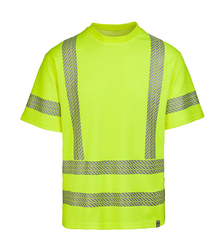 ICO-B-007 - ANSI 3 Cotton Rich T-Shirt - Segmented Stripe