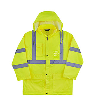 Lightweight ANSI 3 Rain Jacket