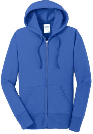 Ladies' Classic Full-Zip Hooded Sweatshirt